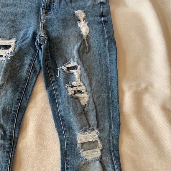 7 for all Mankind Skinny Jeans, Size 24, Medium Blue - Picture 8 of 12